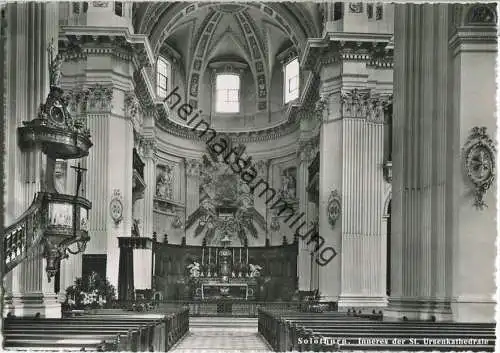 Solothurn - St. Ursenkathedrale - Ansichtskarte Großformat