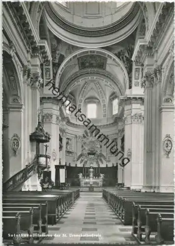 Solothurn - St. Ursenkathedrale - Ansichtskarte Großformat