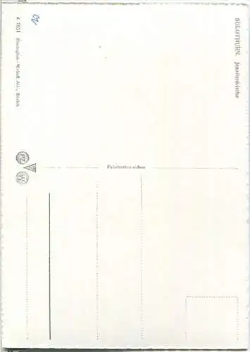 Solothurn - Jesuitenkirche - Ansichtskarte Großformat