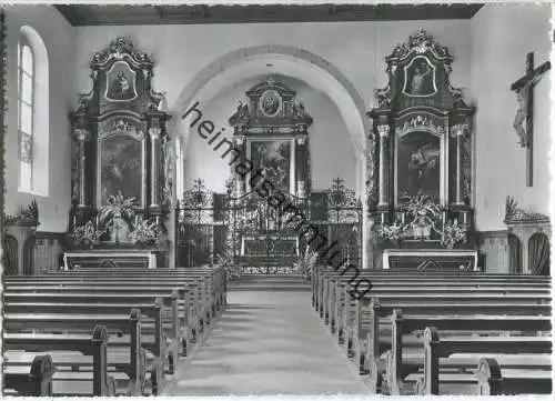 Solothurn - Kapuzinerkirche - Ansichtskarte Großformat