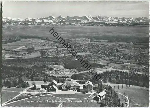 Weissenstein - Flugaufnahme - Hotel Kurhaus Weissenstein - Ansichtskarte Großformat