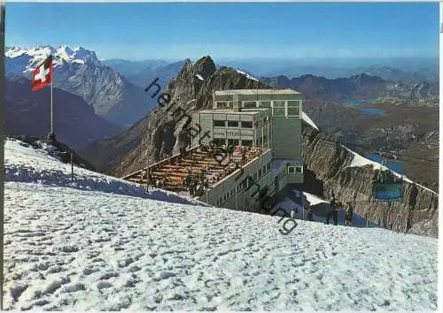 Titlis - Gipfelrestauration - Ansichtskarte Großformat