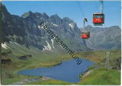 Luftseilbahn Trübsee-Stand-Klein-Titlis - Ansichtskarte Großformat