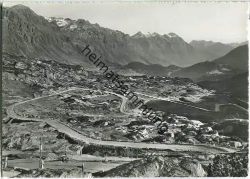 San Bernardino-Passo - Versante sud - Ansichtskarte Großformat