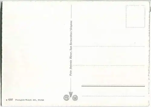 Strada di San Bernardino - Ansichtskarte Großformat