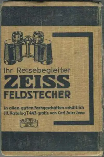 Bayrisches Hochland und München - 1933 - Mit Karten - 344 Seiten - Band 66 der Griebens Reiseführer