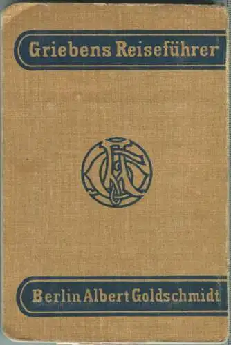 Rhein-Reise - 1908-1909 - Mit sieben Karten - 136 Seiten - Band 75 der Griebens Reiseführer