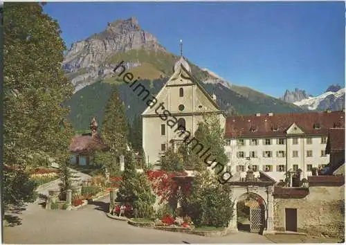 Kloster Engelberg - Hahnen - Ansichtskarte Großformat
