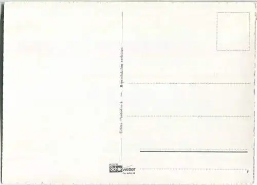 Glarus - Glärnisch - Ansichtskarte Großformat