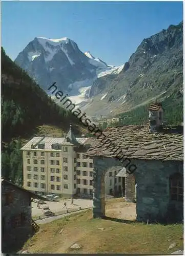 Arolla - l'hotel Mont Collon - Ansichtskarte Großformat