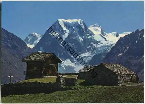 Arolla - Alpe de Pra Gra - Ansichtskarte Großformat