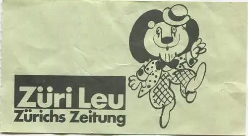 Circus Nock Züri Leu Sondervorstellung - 1980 Eintrittskarte