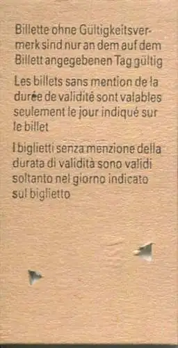 Steckborn - Kreuzlingen - Konstanz - Kreuzlingen Hafen und zurück - Fahrkarte 1989 50% Fr. 4.00