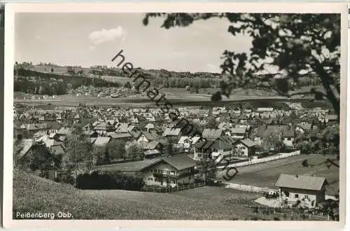 Peißenberg - Gesamtansicht - Foto-Ansichtskarte