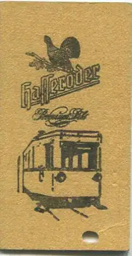 Harzer Schmalspurbahn Gernrode 1993 - Zone 3 bis Straßberg oder Harzgerode - Fahrkarte 6,00DM
