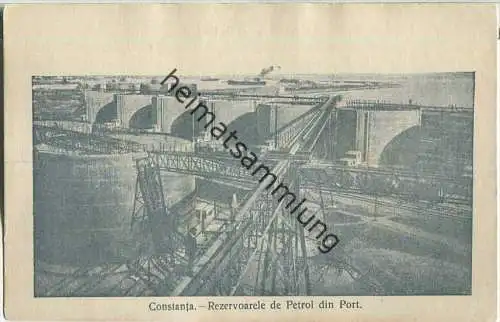 Rumänien - Constanta - Rezervoarele de Petrol din Port - Erdöl - oil