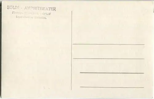 Split - Solin Amphitheater - Anglo Jugoslavensko Petroleum - Foto-Ansichtskarte - Erdöl - oil