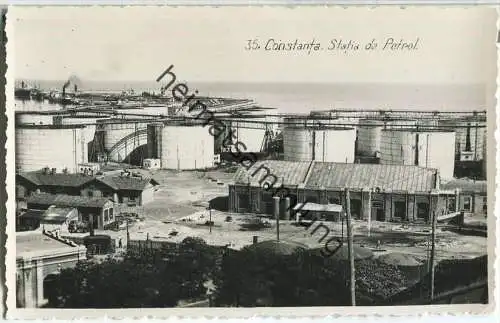 Rumänien - Constanta - Statia de Petrol - Foto-Ansichtskarte - Erdöl - oil