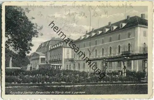 Rogaska Slatina - Zdraviliski in Styria dom s parkom