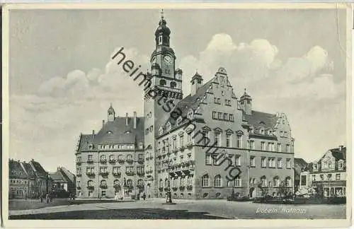 04720 Döbeln - Rathaus - Feldpost - Verlag Franz Richter Weinböhla