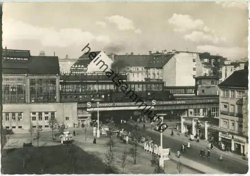 Berlin - Bahnhof Friedrichstrasse - Foto-Ansichtskarte 50er Jahre - Verlag H. Sander Berlin