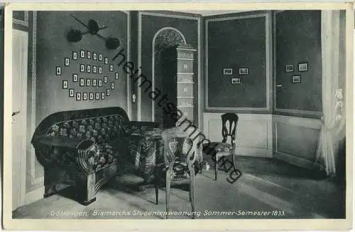 Göttingen - Bismarcks Studentenwohnung - Verlag Ernst Marquard Göttingen