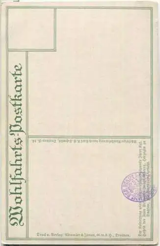 Prinz Friedrich Christian und Prinz Ernst Heinrich von Sachsen - Wohlfahrts-Postkarte - Verlag Römmler & Jonas Dresden