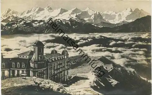 Rigi-Kulm und die Berner Alpen - Edition Photoglob Zürich 20er Jahre