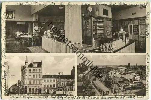 Duisburg - Schwabenbräu-Gaststätte - Inhaber Alfred Barnscheid - Friedrichsplatz Nr. 5