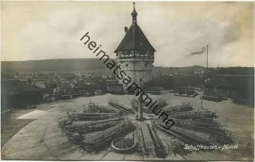 Schaffhausen - Munot - Foto-AK 20er Jahre - Edition Photoglob Co. Zürich