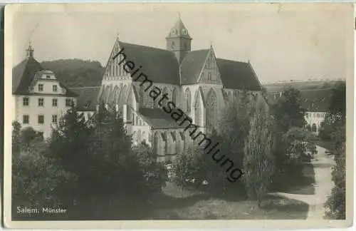 Salem - Münster - Foto-Ansichtskarte - Verlag Eugen Sorg Salem