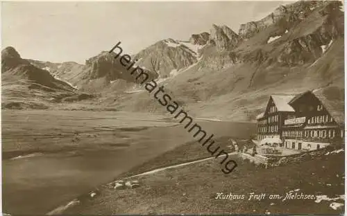 Kurhaus Frutt am Melchsee - Kunstverlag E. Goetz Luzern 20er Jahre