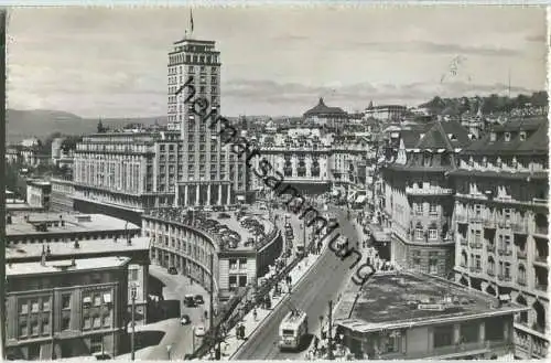 Lausanne - Le Grand Pont - Foto-Ansichtskarte - Edition Jaeger Geneve