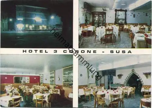 Susa - Hotel 3 Corone - AK Grossformat