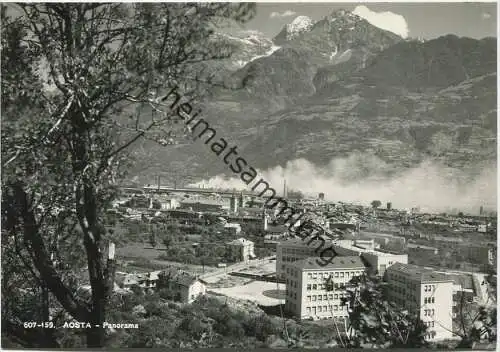 Aosta - Panorama - Foto-AK Grossformat - Vera Fotografia - Ediz. Libreria Brivio Aosta