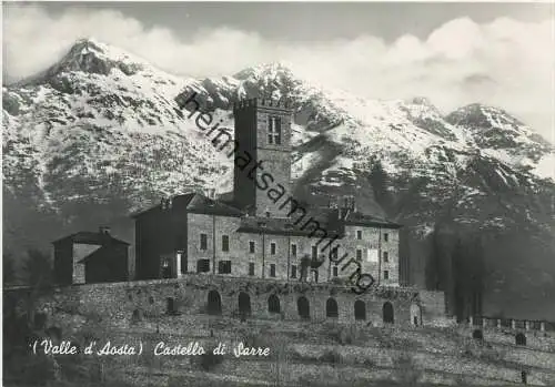 Valle d' Aosta - Castello di Sarre - Foto-AK Grossformat - Vera Fotografia