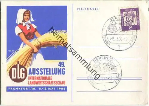 Frankfurt - 49. Ausstellung Internationale Landwirtschaftsschau 1966