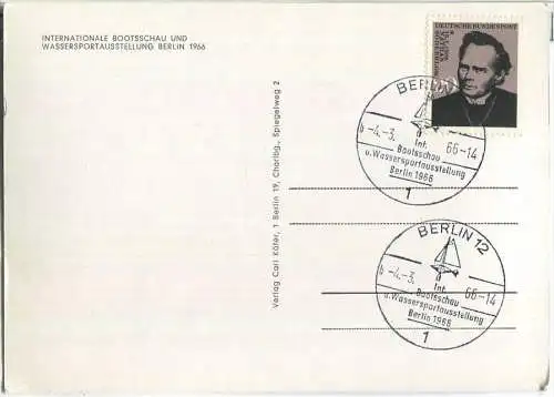 Berlin - Internationale Bootsschau und Wassersportausstellung 1966