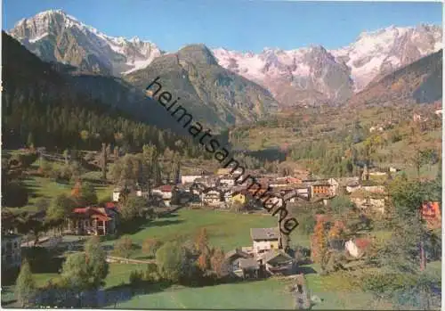 Pre St. Didier - Panorama e Catena Monte Bianco - AK Grossformat - Ediz. Sacat Torino