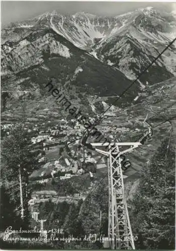 Bardonecchia - Panorama visto dalla seggiovia del Jafferau - Foto-AK Grossformat - Vera Fotografia - Ediz. Masset Bruna