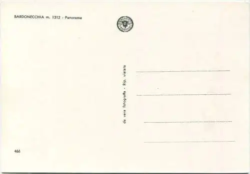 Bardonecchia - Panorama - AK Grossformat