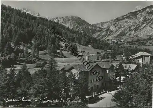 Bardonecchia - Convento S. Francesco - Foto-AK Grossformat - Vera Fotografia - Ediz. Cartoleria Amprimo Bardonecchia