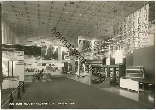 Berlin - Deutsche Industrieausstellung 1969 - Foto-Ansichtskarte