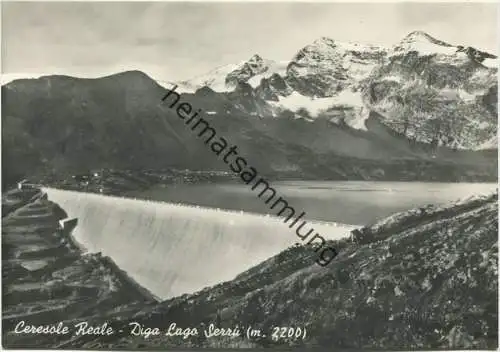 Ceresole Reale - Diga Lago Serrù - Foto-AK Großformat - Vera Fotografia