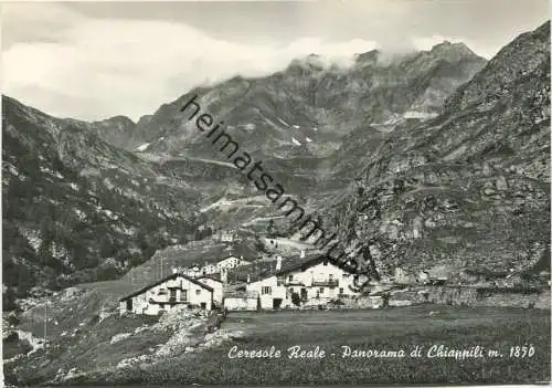 Ceresole Reale - Panorama di Chiappili - Foto-AK Großformat - Vera Fotografia