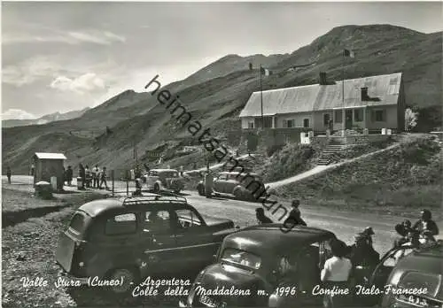 Valle Stura - Argentera - Colle della Maddalena - Col de Larche - Foto-AK Großformat - Vera Fotografia - Ediz. La Fotore