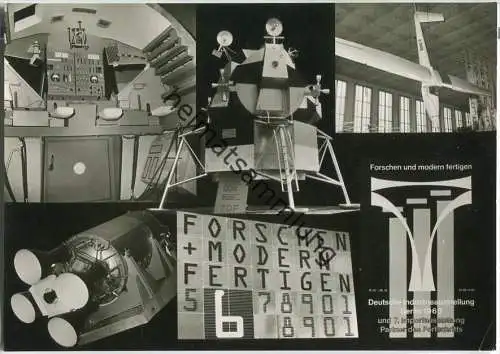 Berlin - Deutsche Industrieausstellung 1969 - Foto-Ansichtskarte