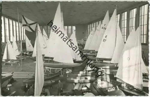 Berlin - Wassersport und Wochenende 1961 - Foto-Ansichtskarte