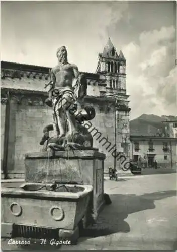 Carrara - Il Gigante - Foto-AK Grossformat - Fotocelere Torino gel. 1961