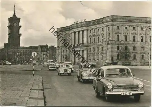 Berlin - Rathaus und Marstall - Foto-AK Grossformat 60er Jahre - Verlag VEB Bild und Heimat Reichenbach gel. 1967